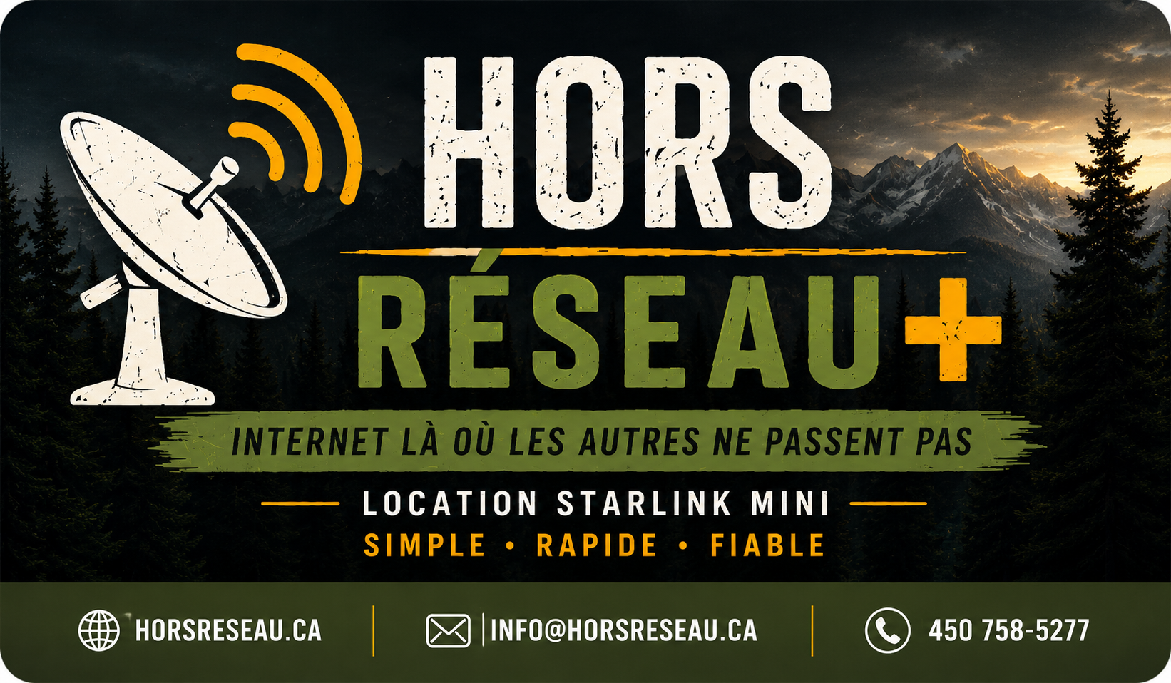 Hors Réseau +