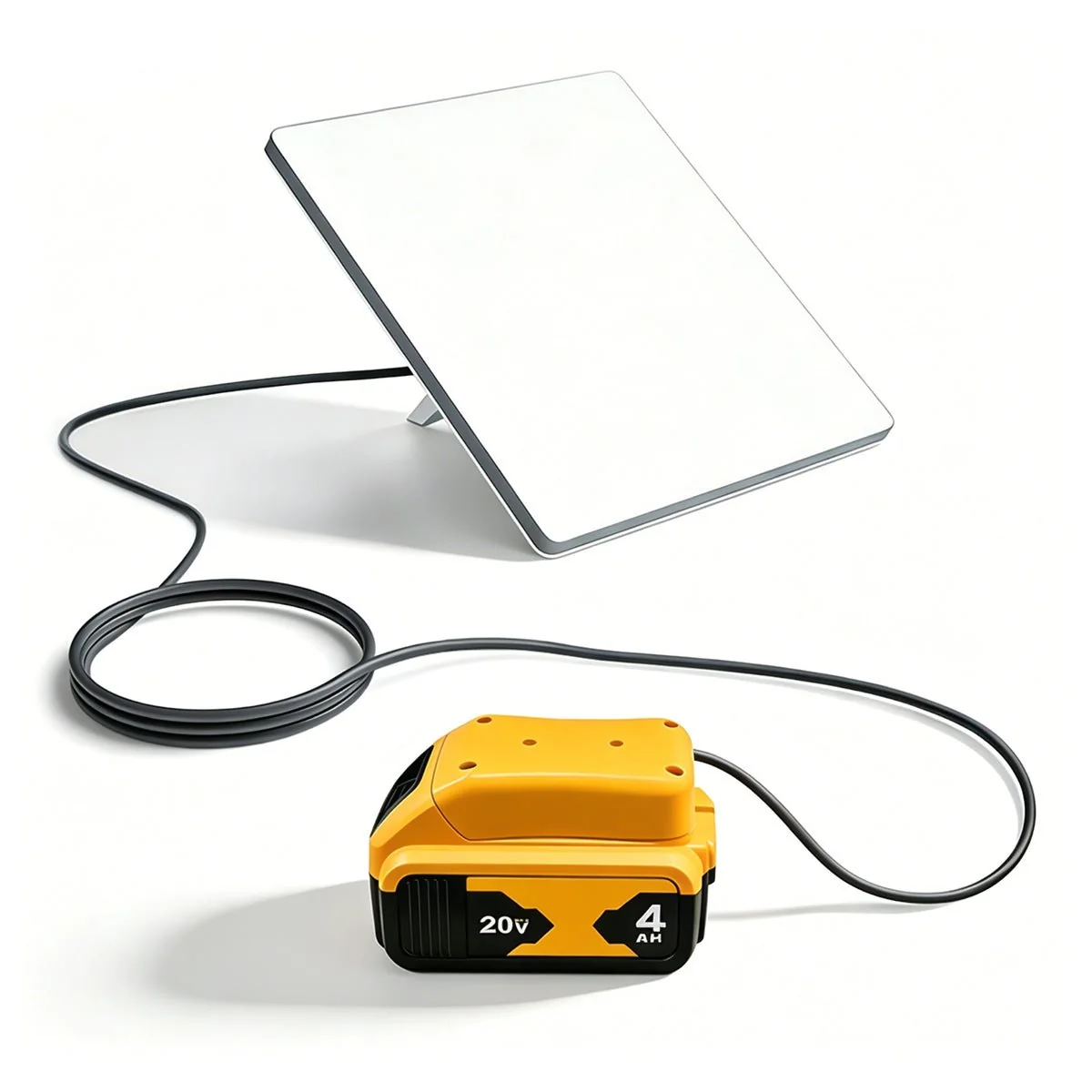 Batterie Dewalt et adapteur pour Starlink mini